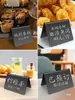 Design Criativo de Menu e Quadro de Exibição Feito à Mão para Lojas, Suporte de Lista de Preços Escrito à Mão, Quadro Negro Pequeno A4 para Chá de Leite