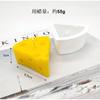 Molde de silicona con forma de queso, vela de aromaterapia DIY, modelo de bloque de queso resistente a altas temperaturas, materiales hechos a mano necesarios