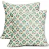 Capa de Almofada Floral Mais Vendida da Amazon, Almofada de Plantas de Primavera, Estampa de Linho, Decoração de Sofá para Sala de Estar, Suporta Personalização