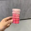 Anel de Toalha Laços de Cabelo em um Balde, Não Danifica o Cabelo, Espessado, Alta Elasticidade, Largo e Grosso, Simples e Versátil, Elástico para Rabo de Cavalo Alto, Elástico