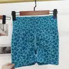 Pantalones de fitness con estampado de leopardo para mujer, que realzan los glúteos, ajustados, de cintura alta, shorts para correr, pantalones de yoga deportivos de secado rápido, elásticos, shorts ajustados de verano