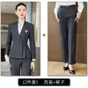 Traje con volantes para mujer, nuevo estilo de otoño, ropa de trabajo para gerente de hotel, esteticista, joyería, técnico de spa para pies