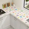 Pegatinas a Prueba de Aceite para Cocina Dibujos Animados Pared Ignífugas Impermeables Resistentes a Altas Temperaturas Película para Estufa Autoadhesiva Gabinete Encimera Prueba de Humedad