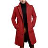 2025 Nueva Ropa Exterior de Lana para Hombre Multicolor Multitalla Ropa Exterior de Lana Amazon eBay de un Solo Botón Longitud Media En Stock
