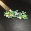 Horquilla Súper Hada Flor Mariposa Retro Antigua Elegante Lazo Clip de Presión Trasero Resorte Dinastía Han Cheongsam Horquilla Tocado