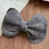 Nuevo accesorio de invierno con lazo de doble pétalo para tocado DIY, zapatos, flor, sombrero, calcetines, accesorios para ropa, funda para teléfono móvil