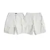 Yidao Vintage 2026 Verano Nuevo Estilo Japonés Tendencia Tinta Salpicada Diseño Multibolsillos Sueltos Casual Pantalones Cortos de Trabajo para Hombre