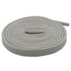 Kulogin fábrica fuente de cordones personalizados poliéster doble plano hueco cordón negro y blanco color cinturón 0.8cm ancho