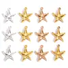 Nuevos Adornos de Aleación Animales Marinos Estrellas de Mar Dijes Hechos a Mano DIY Pulsera Collar Colgantes Decorativos D7158