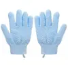 Luvas esfoliantes para banho, toalha de banho esfoliante dupla face de cinco dedos, esfoliante, esfrega-costas, camada de limpeza, design de cinco dedos.