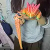 Producto Nuevo Más Vendido Transfronterizo Figura Modelo de Dragón Sin Dientes Impresa en 3D Juguete Colorido con Articulaciones Móviles Dragón de Cabeza Grande