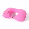 Fabricante de Origen Almohada Inflable en Forma de U Portátil para Viaje Almohada para el Cuello Regalo para Eventos Almohada Inflable de Presión con Logo Personalizado