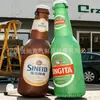 Copos infláveis de garrafa de cerveja em vários formatos, modelos infláveis para vitrines de lojas, publicidade, eventos ao ar livre e adereços de performance, disponíveis de acordo com o seu design