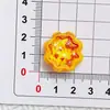 Juguete de Comida Simulada Accesorios de Resina Tarta de Frutas Pasador DIY Funda para Teléfono Móvil Llavero Imán para Refrigerador Agujero Joyería para Zapatos