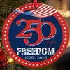 Adorno Colgante Conmemorativo Navideño Americano del 250 Aniversario, Nuevo Producto Transfronterizo