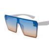 Gafas de Sol de Moda Europeas y Americanas Jamie 1917 Gafas de Sol de Una Pieza Montura Grande Montura Cuadrada para Hombres y Mujeres