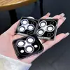Posicionador de purpurina para película de lente Ojo de Águila para Apple 14Promax Anillo protector de cámara trasera de iPhone13 12/1