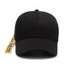 Gorra Primavera y Otoño Nueva gorra de béisbol con cinta bordada gorra de pico personalidad gorra de sol para exteriores gorra de viaje gorra de pareja