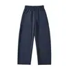 Pantalones Deportivos Casuales Estilo Americano para Mujer, Pantalones de Pierna Ancha Adelgazantes de Cintura Alta, Estilo Otoño e Invierno, Pantalones Rectos Sueltos, Pantalones de Chándal Deportivos