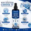Spray Desmoldante para Resina Epóxi KineShineX Agente Desmoldante para Moldes de Resina Cristal Resina Artesanato de Resina Agente Desmoldante
