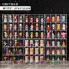 5 Estantes de Exhibición para Cajas Sorpresa Caja de Exhibición de Esquina Acrílica para Figuras Pop Mart Gabinete de Pared Transparente para Exhibición de Muñecas
