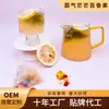 Chá de Ameixa Fumê Oriental Chá de Frutas de Verão Saquinhos de Chá de Ameixa Chá de Ervas de Espinheiro Alvar Formula Substituta Chá