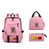 Cartoon Dragon Ball mochila aluno da escola primária saco de computador saco escolar Sun Wukong mochila de grande capacidade