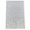 Transfronterizo 325 Piezas Cielo Estrellado Autoadhesivas Ojo de Diamante Maquillaje Rhinestones en Forma de Lágrima para Esquinas de los Ojos, Pegatinas para Cejas, Pegatinas Faciales, Pegatinas de Rhinestone Acrílico