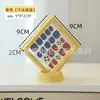 Placa de exibição de unhas caixa de armazenamento de unhas caixa de brocas de joias de diamante adesivo armazenamento de mesa selado à prova de poeira armazenamento de esmalte