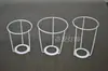 DIY estante para marco exterior de pantalla de lámpara tipo cono lámpara de mesa lámpara de araña pantalla de lámpara de pie accesorios marco de metal marco de hierro