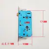 Cuerpo de cerradura de puerta antirrobo cuerpo de cerradura de puerta de entrada cuerpo de cerradura ponderado cerradura de manija de presión cilindro de cerradura fabricantes al por mayor
