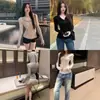 Sudadera con Capucha Estilo Americano Picante Ajustada con Medio Botón y Cintura Ajustable, Top de Manga Larga para Estudiante para Mujer