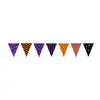 Fabricante de bandeiras de Halloween oferece atacado de bandeiras triangulares para decoração de festa, bandeiras de cauda de peixe e decorações de atmosfera para o festival fantasma