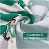 412 # Habitación Doble Piqué Tela de Poliéster Puro Malla Teñida en Hilo Camisa Polo Camiseta Tejido de Punto