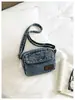 Bolsa de brim retrô de design nichado estilo coreano transfronteiriça 2026 nova moda tendência bolsa de ombro único para celular bolsa transversal versátil