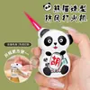 TS-T016 Abrebotellas Panda Dibujo Animado Creativo Transparente Cámara de Aire Venta al por Mayor Lindo Diseño de Animal de Dibujos Animados Dropshipping