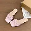 Moda de Verano 2026 Ropa Exterior Versátil con Falda Chanclas Sandalias de Plataforma con Cuña Dulces Francesas con Lazo