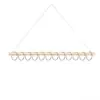 Prateleira de Parede Organizadora de Presilhas de Cabelo Bohemian Handmade Jewelry Claw Clip Storage