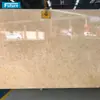 Placa de mármore bege personalizada de fábrica Magnolia Shaana parede de fundo de pedra piso de escada atacado