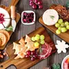 Tabla de cortar de madera maciza hecha de nogal negro con asa, adecuada para cortar frutas, pan y sushi