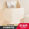 Estilo crema aluminio espacial toallero sin perforaciones baño toallero de baño inodoro inodoro inodoro cubierta colgante