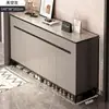 Armário de sapatos para entrada de casa, armário de luxo leve, armário de hall de entrada, armário de armazenamento com divisória, armário de armazenamento para corredor e varanda, sapateira