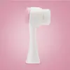 Escova de Limpeza Facial Manual Grande de Silicone, Dupla Face, com Cerdas Macias, para Limpeza Profunda e Esfoliação, Dispositivo de Limpeza Facial Doméstico