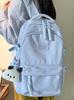 Mochila Escolar Feminina Estudante do Ensino Fundamental Mochila Escolar Japonesa Versátil Menina Mochila Simples Grande Capacidade Mochila Estudante Grande