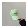 Estilo Coreano Dongdaemun Gorra Infantil Primavera Nueva Color Macarrón Bordada con Letra Gorra de Béisbol para Niños y Niñas Moda Gorra de Pico de Pato