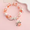 Pulsera de Joyería de Nuevo Estilo, Joyería de Cuentas de Cristal Estilo Coreano, Pareja, Estudiante, Pulsera Infantil, Joyería para Niñas al por Mayor