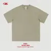 Camiseta Básica Pesada para Hombre de Algodón 100% 305g, Marca de Moda Camiseta Holgada Estilo Americano, Color Sólido Manga Corta para Adolescentes.