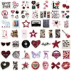 100 Pegatinas Transfronterizas Estilo Y2K Oscuro para Decorar Guitarras, Cuadernos, Maletas, Calcomanías Impermeables para Bricolaje al por Mayor