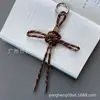 Nó Chinês Série Miu Cordão para Bolsa Pingente Pingente de Nó Chinês Trançado à Mão Decoração de Chaveiro Laço Presente
