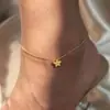 Nuevo Producto Transfronterizo de Amazon 2024 Tobillera Inicial de 26 Estrellas Tobillera Joyería de Moda Regalo de Vacaciones para Mujeres